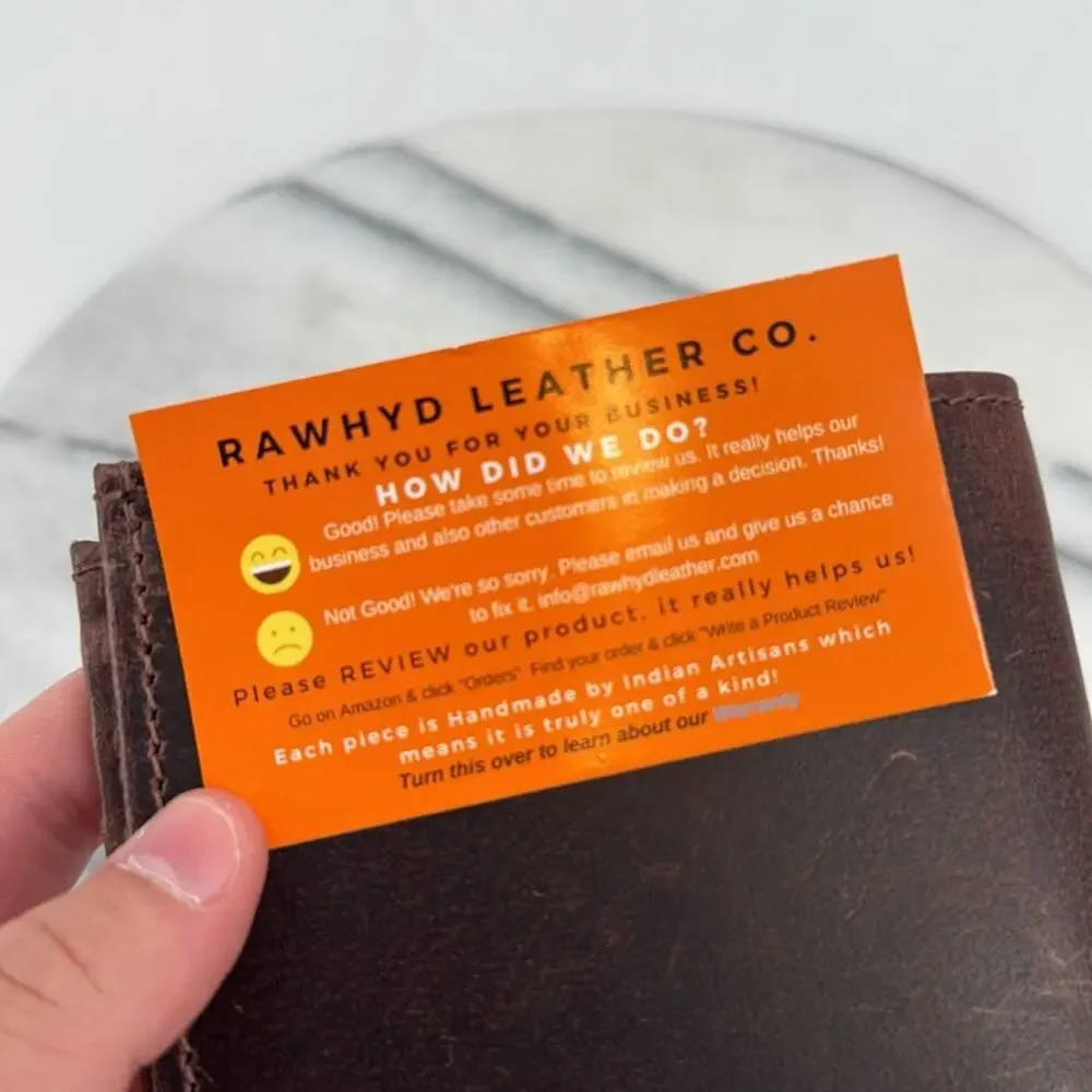 NWT RAWHYD Leather Raw HYD Rfid Wallet for with Star Concho Western Wallet